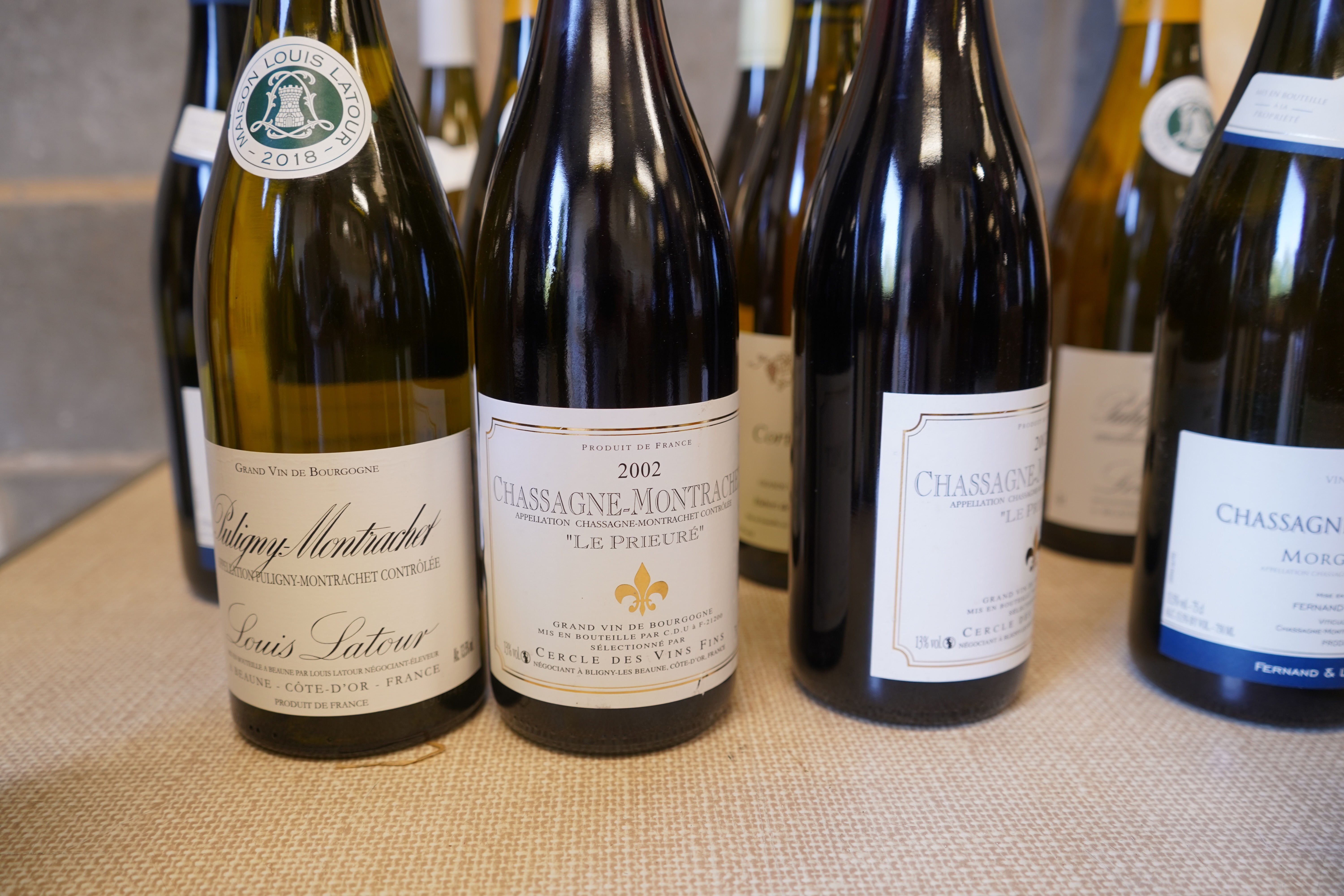 A mixed parcel of Burgundy wine